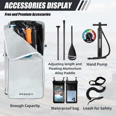 Wkersiy 380cm Pink Racing SUP | Professionelles Design für Performance & Langstrecken-Touren