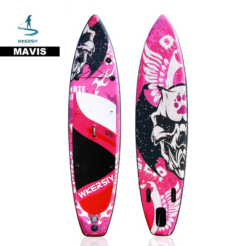 320 cm Skelett-SUP | Vielseitiges Paddleboard für Yoga und Abenteuer – WKersiy