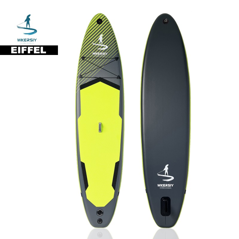 335 cm Schwarzes Aufblasbares SUP | Allgewässer-Performance Serie, Klassische Vielseitigkeit & Robuste Langlebigkeit – WKersiy