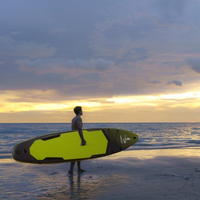 335 cm Schwarzes Aufblasbares SUP | Allgewässer-Performance Serie, Klassische Vielseitigkeit & Robuste Langlebigkeit – WKersiy