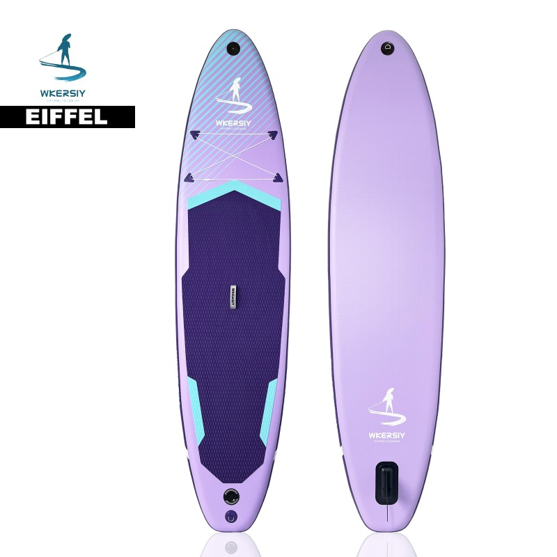 335 cm Violettes Aufblasbares SUP | Allgewässer-Performance Serie, Hohe Sichtbarkeit & Ultrastabiles Design – WKersiy