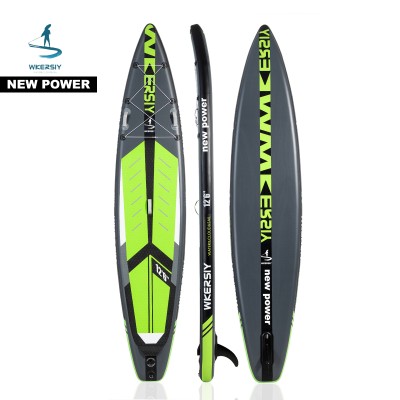 380 cm Grünes Racing-SUP | Hochgeschwindigkeits-Design, Pro-Performance & Langstrecken-Cruising – WKersiy