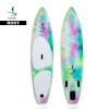 320 cm Leuchtendes Regenbogen Aufblasbares SUP-Set | Zweifarbiges Design, Ultralanglebig & Bereit für Alle Abenteuer – WKersiy